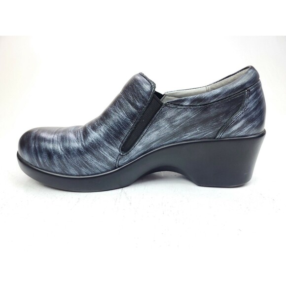 Alegria Womens ERY-827 Leather Round Toe Clog Shoes Size EUR 37 US 7-7.5 - Picture 2 of 9